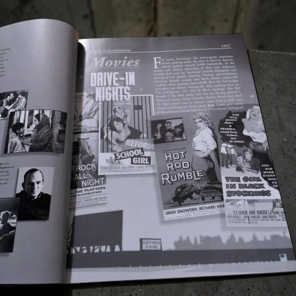 What A‎ Year It Was 1957 Hardcover Book Published 2007 Flickback Media History